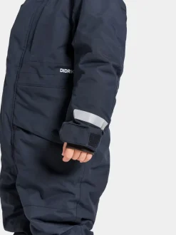 New Didriksons Björnen Kid's Coverall Navy