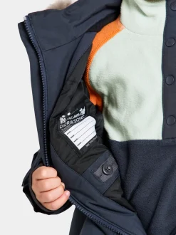 New Didriksons Björnen Kid's Coverall Navy