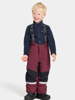 Best Didriksons Björnen Kids Pants Rusty Wine