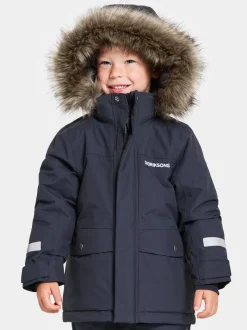 Didriksons Björnen Kids' Parka Navy