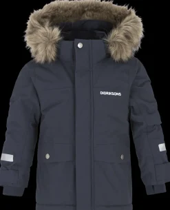 Didriksons Björnen Kids' Parka Navy