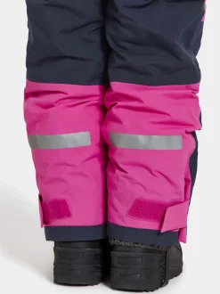 Best Didriksons Bjärven Kids' Bib Pant Plastic Pink