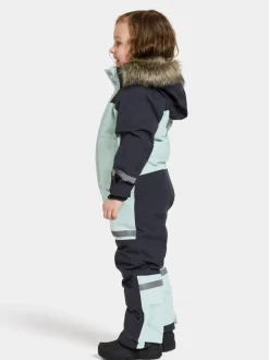 Best Didriksons Bjärven Kids' Coverall Pale Mint