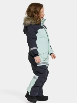 Best Didriksons Bjärven Kids' Coverall Pale Mint