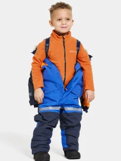 Discount Didriksons Bjärven Kids' Coverall Caribbean blue
