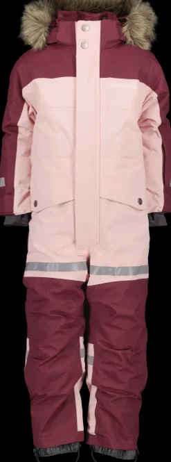 Best Didriksons Bjärven Kids' Coverall Dusty pink