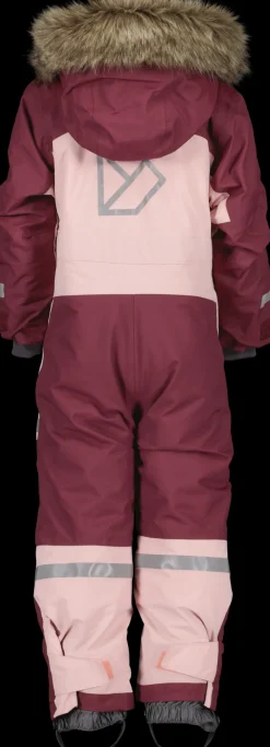 Best Didriksons Bjärven Kids' Coverall Dusty pink