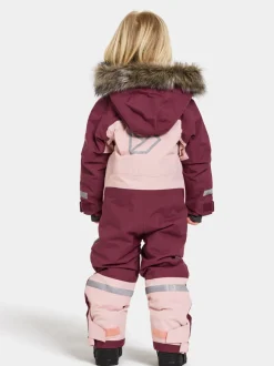 Best Didriksons Bjärven Kids' Coverall Dusty pink