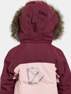 Best Didriksons Bjärven Kids' Coverall Dusty pink