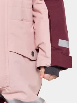 Best Didriksons Bjärven Kids' Coverall Dusty pink