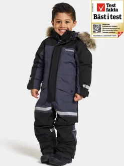 Clearance Didriksons Bjärven Kids' Coverall Navy