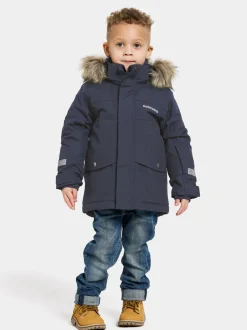 Outlet Didriksons Bjärven Kids' Parka Navy