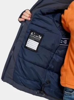 Outlet Didriksons Bjärven Kids' Parka Navy