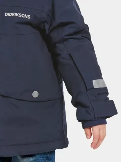 Outlet Didriksons Bjärven Kids' Parka Navy
