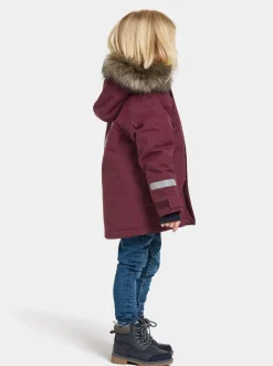 Discount Didriksons Bjärven Kids' Parka Rusty Wine