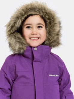 Hot Didriksons Bjärven Kids' Parka Royal Purple