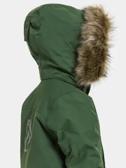 Hot Didriksons Bjärven Kids' Parka Pine Green