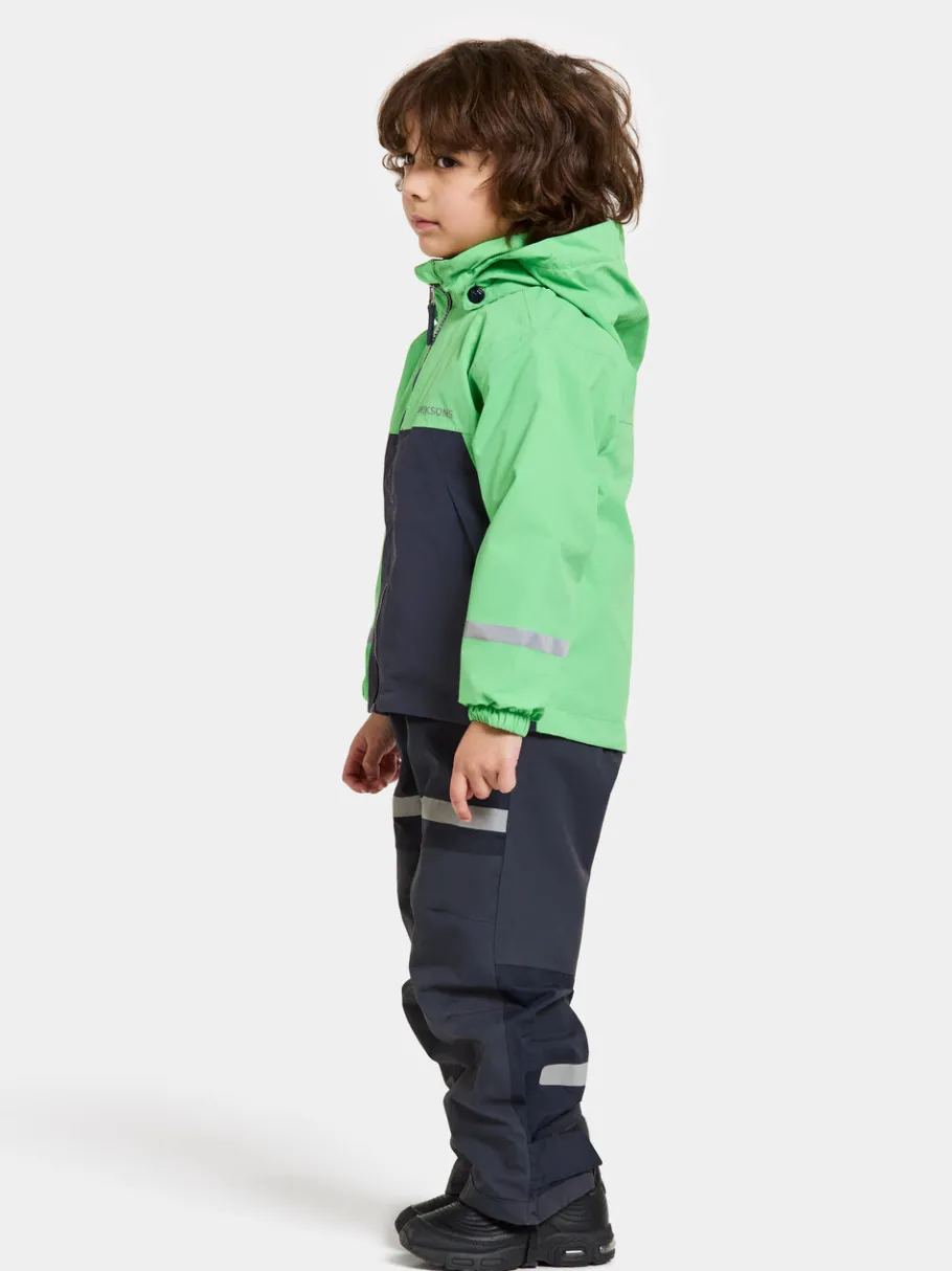 Online Didriksons Bladet Kids' Jacket Dusty Lime