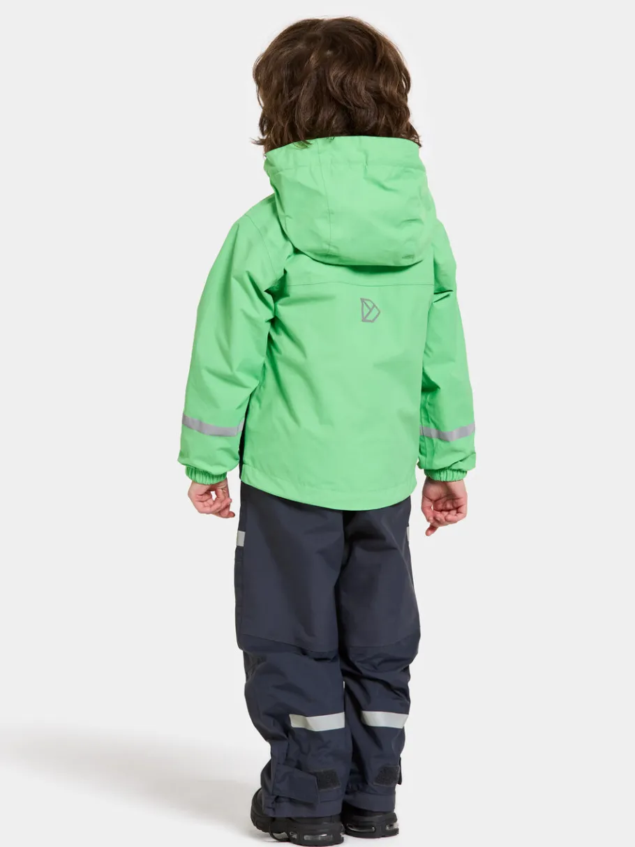 Online Didriksons Bladet Kids' Jacket Dusty Lime