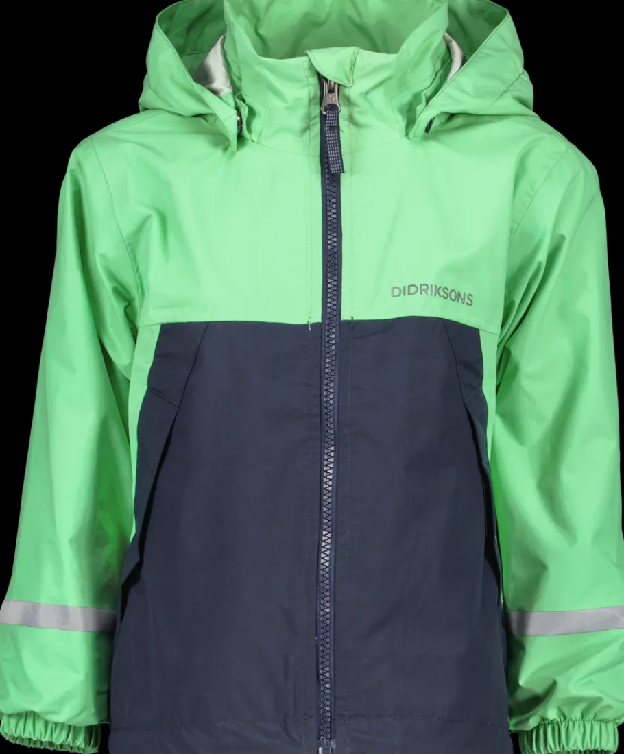 Online Didriksons Bladet Kids' Jacket Dusty Lime