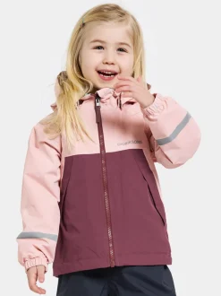 Hot Didriksons Bladet Kids' Jacket Dusty pink