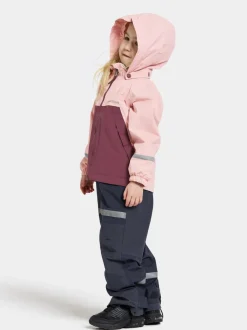 Hot Didriksons Bladet Kids' Jacket Dusty pink