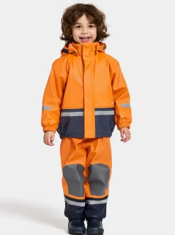 Hot Didriksons Boardman Kids' Set Orange Jam