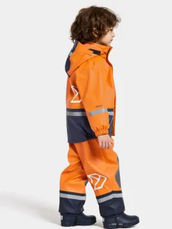 Hot Didriksons Boardman Kids' Set Orange Jam