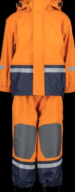 Hot Didriksons Boardman Kids' Set Orange Jam
