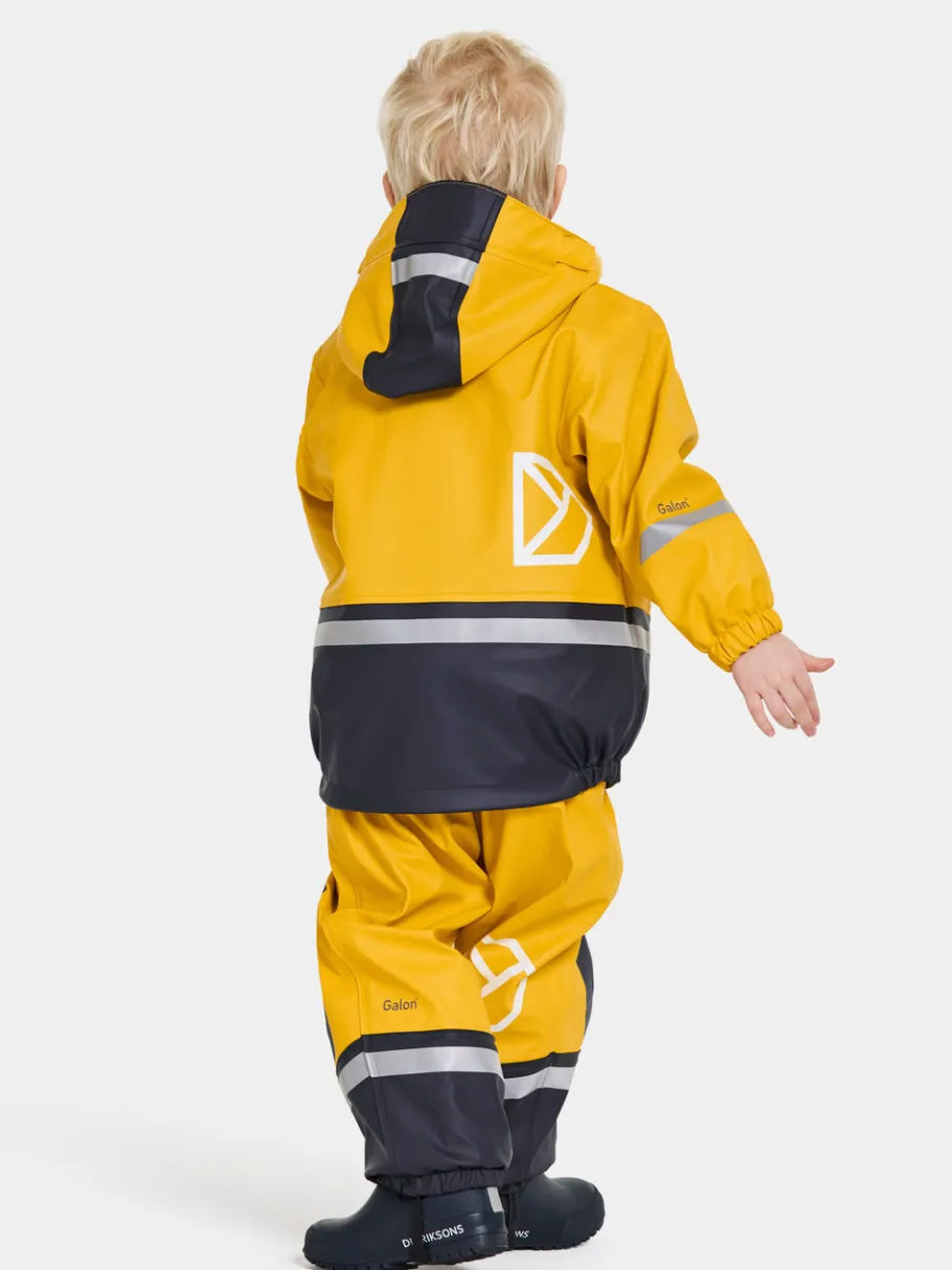 New Didriksons Boardman Kids' Set Galon® Oat Yellow