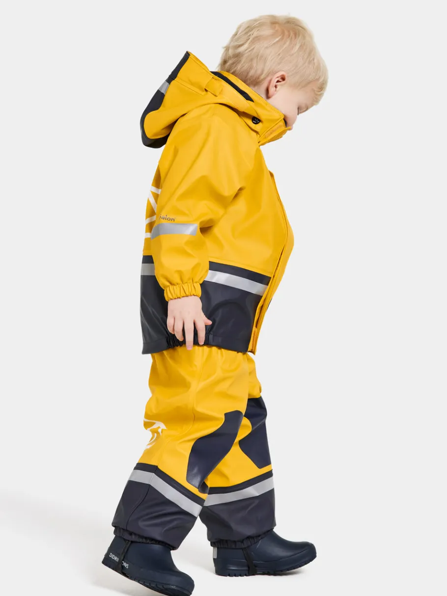 New Didriksons Boardman Kids' Set Galon® Oat Yellow
