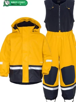 New Didriksons Boardman Kids' Set Galon® Oat Yellow