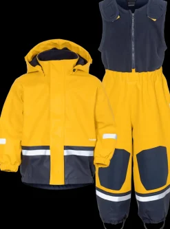New Didriksons Boardman Kids' Set Galon® Oat Yellow