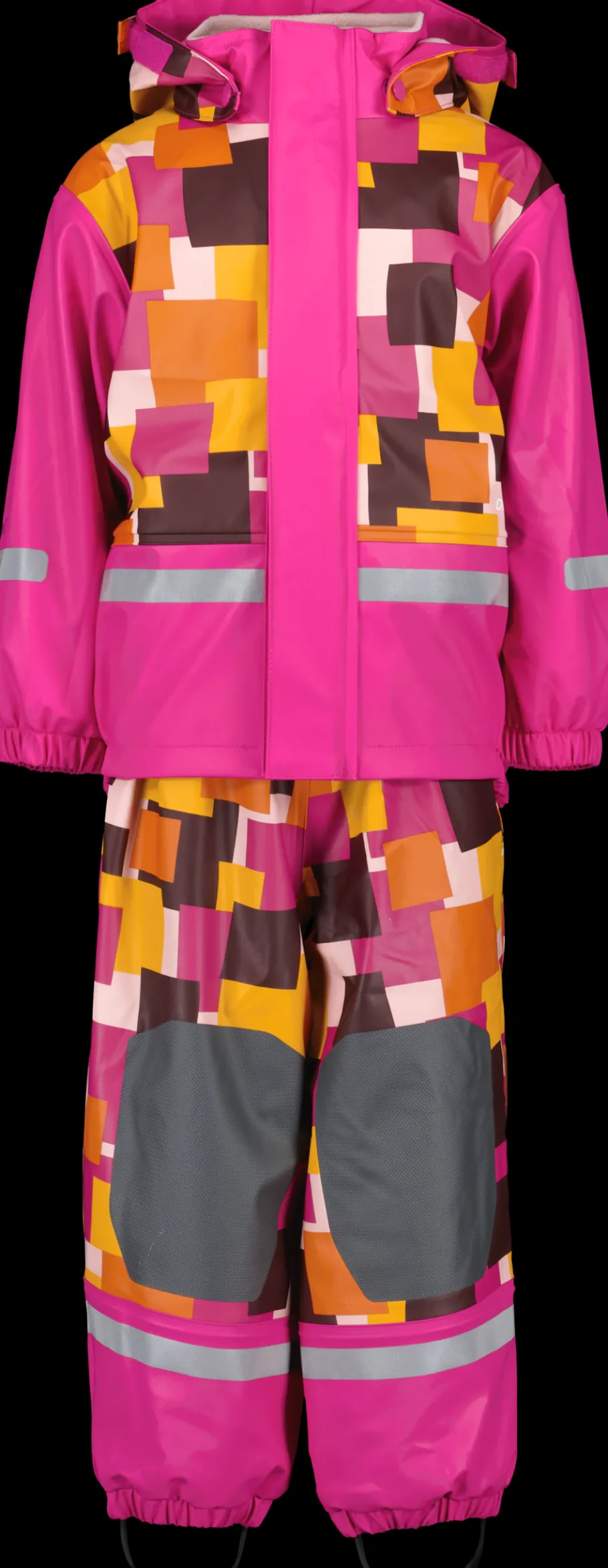 Online Didriksons Boardman Printed Kids' Set Post-it Pink