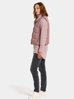 Hot Didriksons Charlen Vest Faded Wine