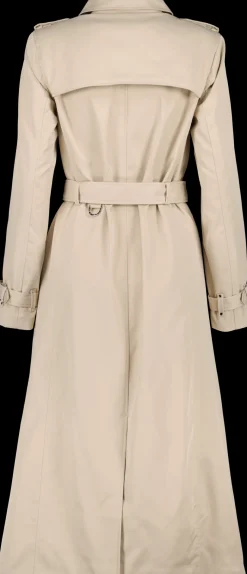 Outlet Didriksons Clairy Coat Long Clay Beige