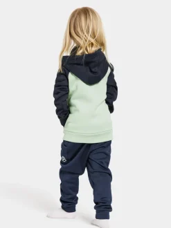 Sale Didriksons Corin Kids' Full-Zip Pale Mint
