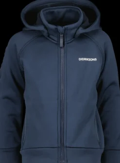 Online Didriksons Corin Kids' Full-Zip Navy
