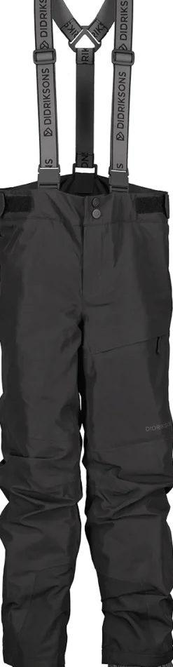 New Didriksons Dacit Kids' Pants Black