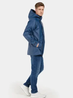 Clearance Didriksons Darwin Jacket Galon® Cold Blue Sea