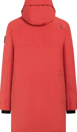 Outlet Didriksons Dexter Parka Ochre Red