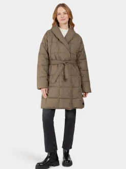 Online Didriksons Dina Coat Walnut