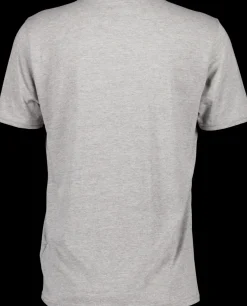 Sale Didriksons D-Logo Printed T-shirt Grey melange