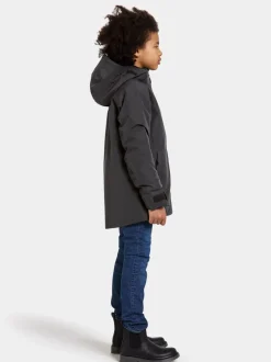 Clearance Didriksons Dolomit Kids' Jacket Black