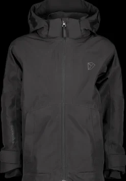 Clearance Didriksons Dolomit Kids' Jacket Black