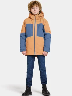 Outlet Didriksons Dolomit Kids' Jacket Almond Brown