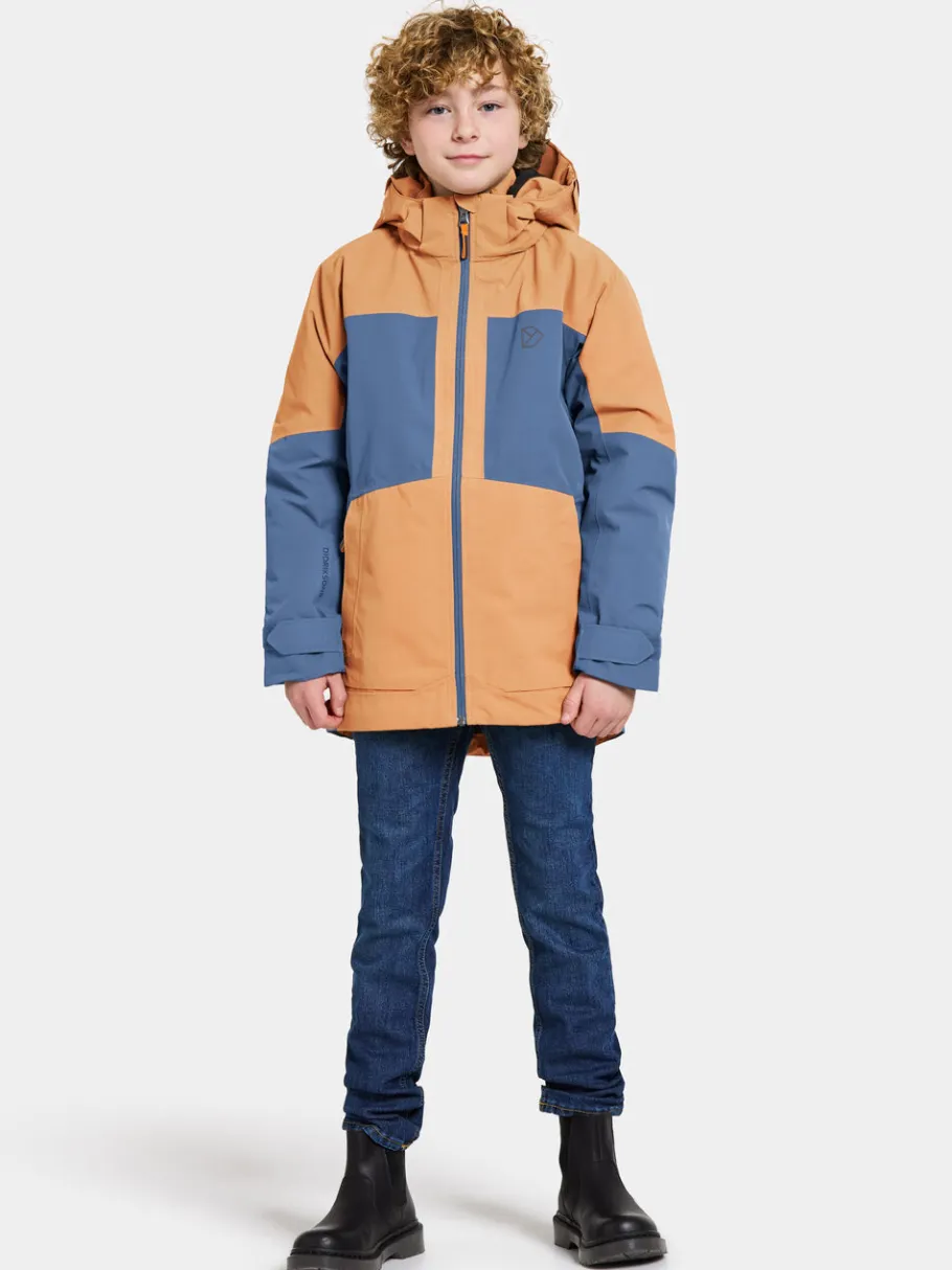 Outlet Didriksons Dolomit Kids' Jacket Almond Brown