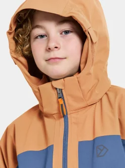 Outlet Didriksons Dolomit Kids' Jacket Almond Brown