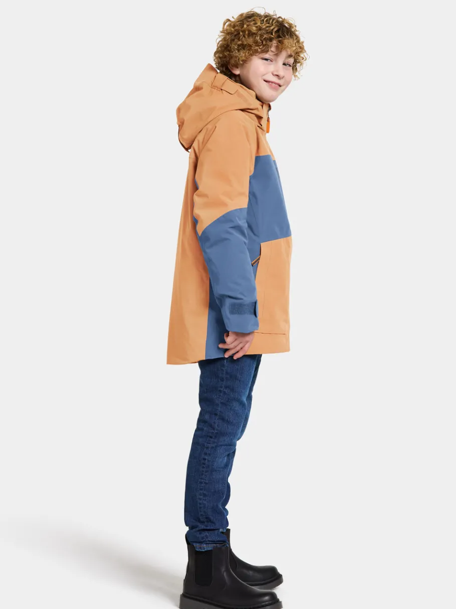 Outlet Didriksons Dolomit Kids' Jacket Almond Brown