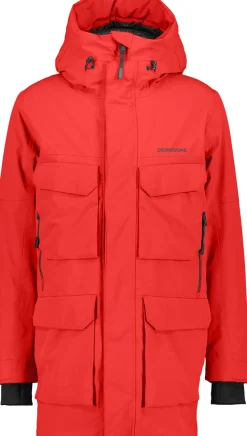 Discount Didriksons Drew Parka Pomme Red